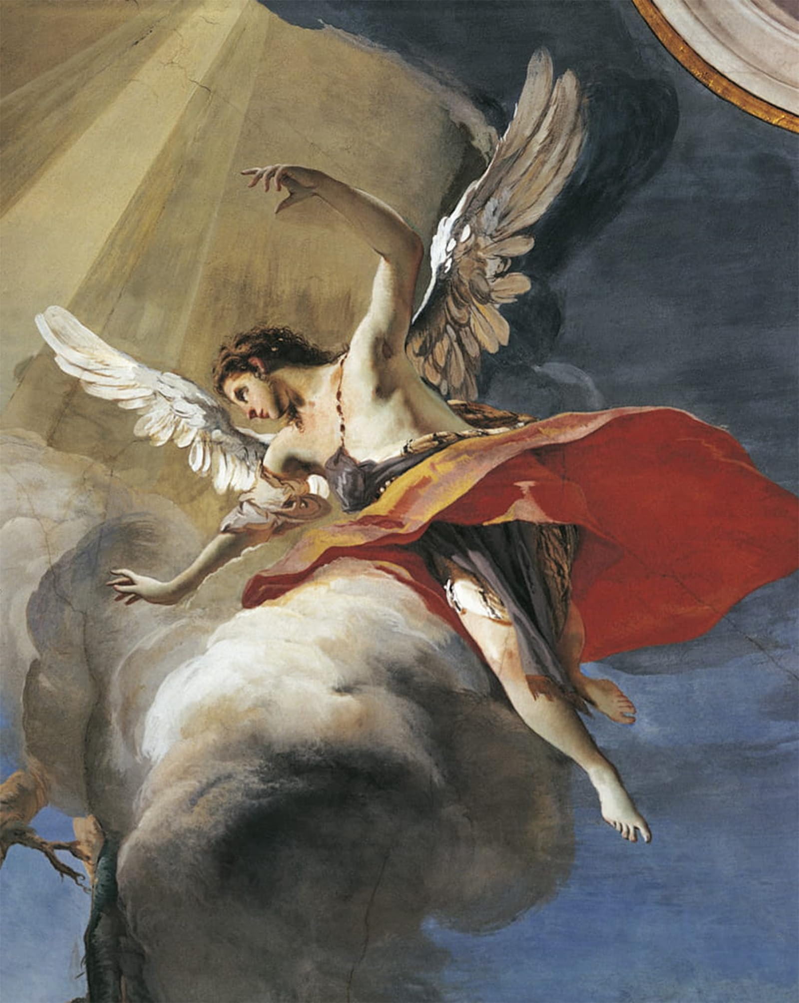 Cuadro El Sacrificio de Isaac de Battista para salones elegantes 5