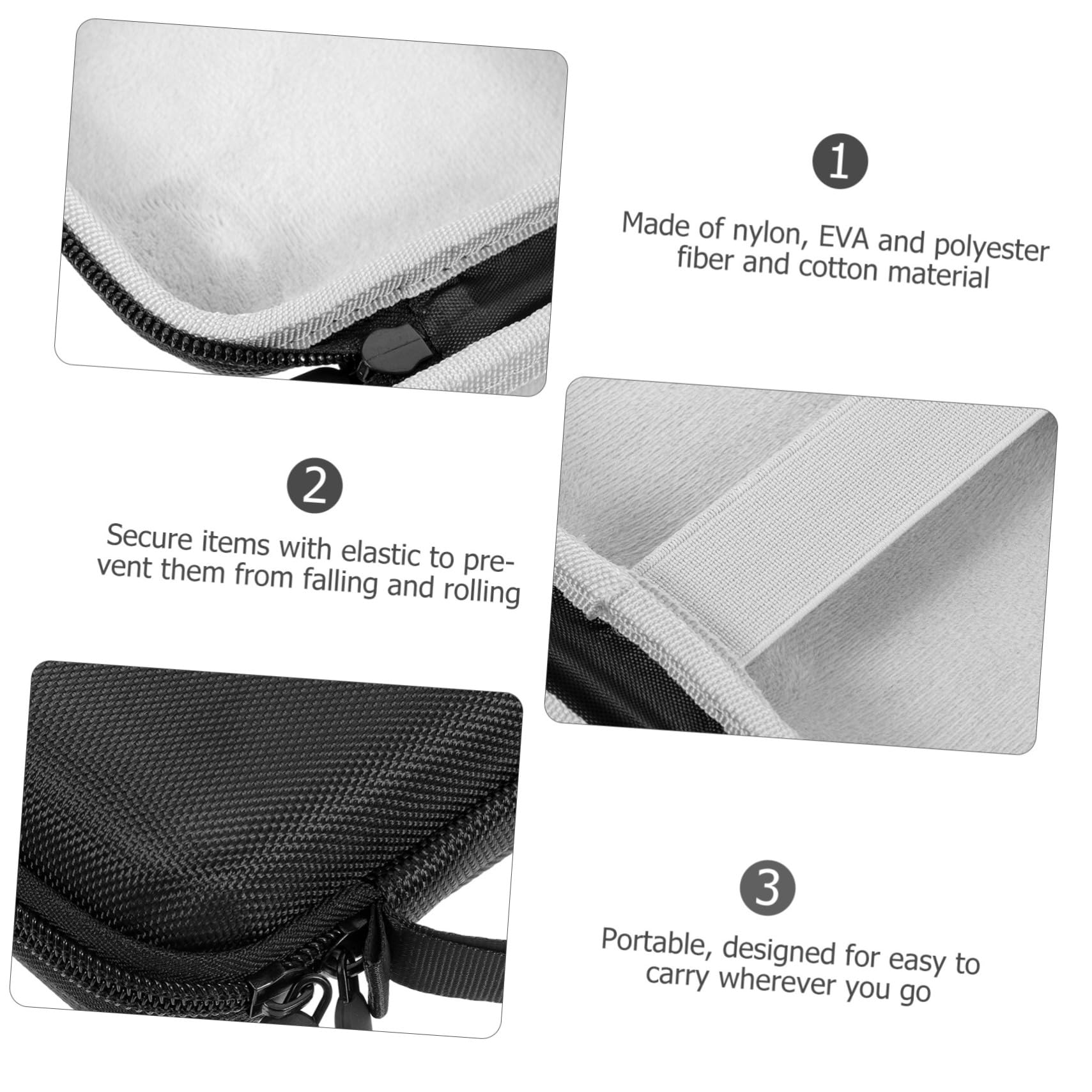 3 Pezzi Borsa Per La Conservazione Del Glucometro Custodia Per Diabetici Custodia Per Il Trasporto Astuccio Borsa Diabetica Porta Del Misuratore Custodia Per Fiale Eva