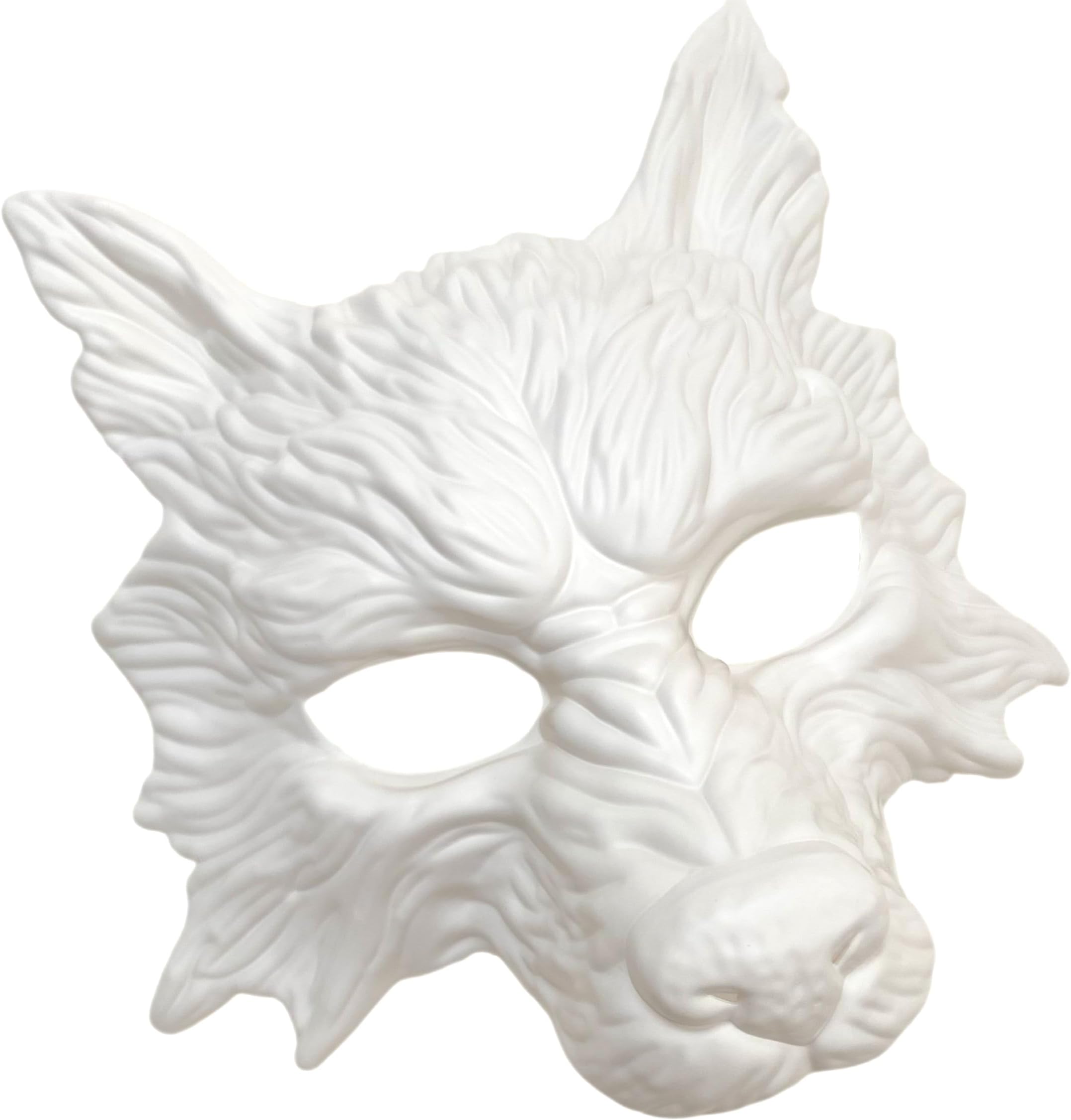 Black Wolf Mask Animal White Wolves Mask Masquerade Halloween Costume Cosplay Party mask
