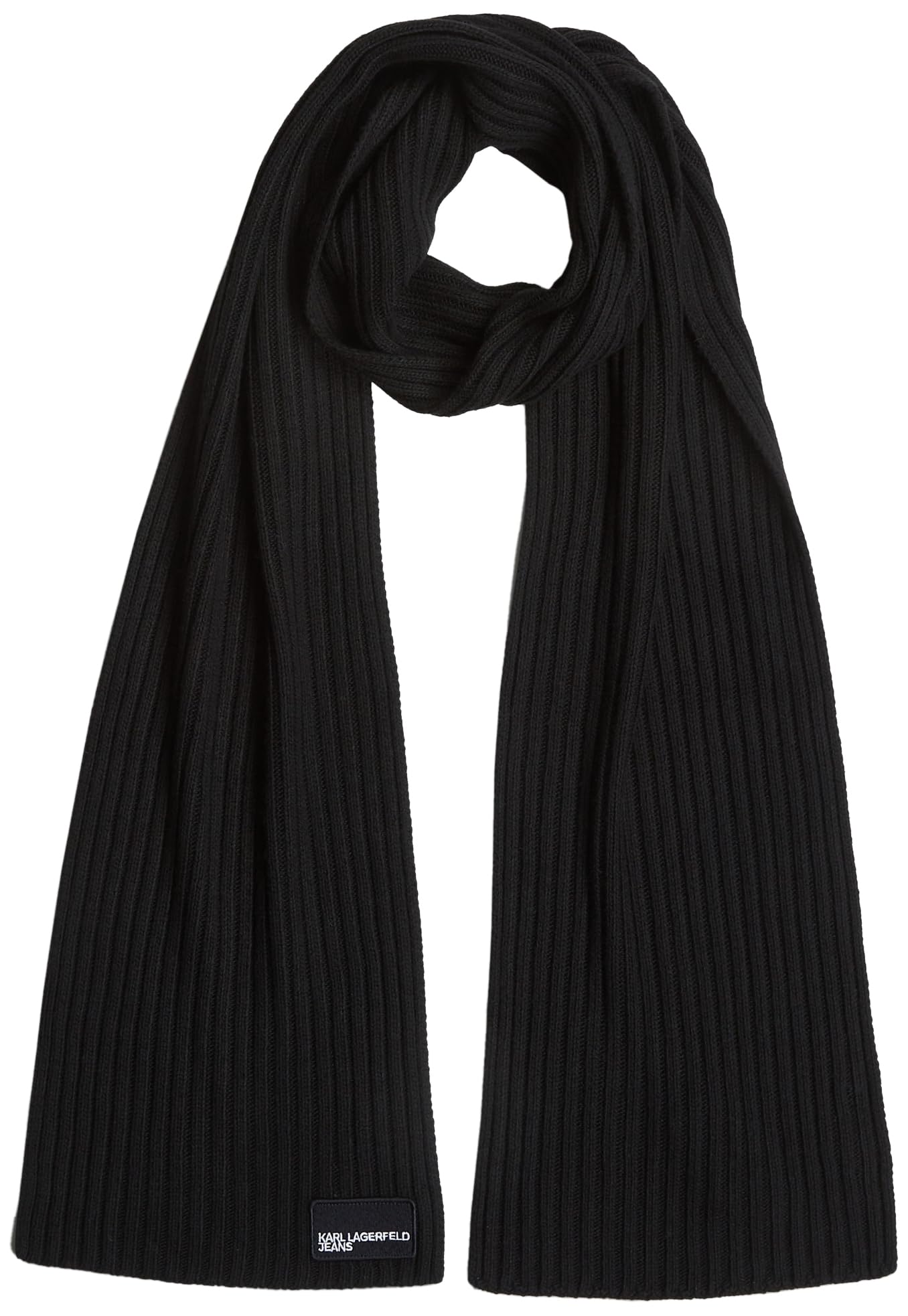 KARL LAGERFELD JEANS Herren Patch Logo Scarf