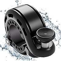 Fietsbel, innovatieve aluminiumlegering, 110 dB, luide mini-bel, voor fiets, 22-31,8 mm stuur, 2024