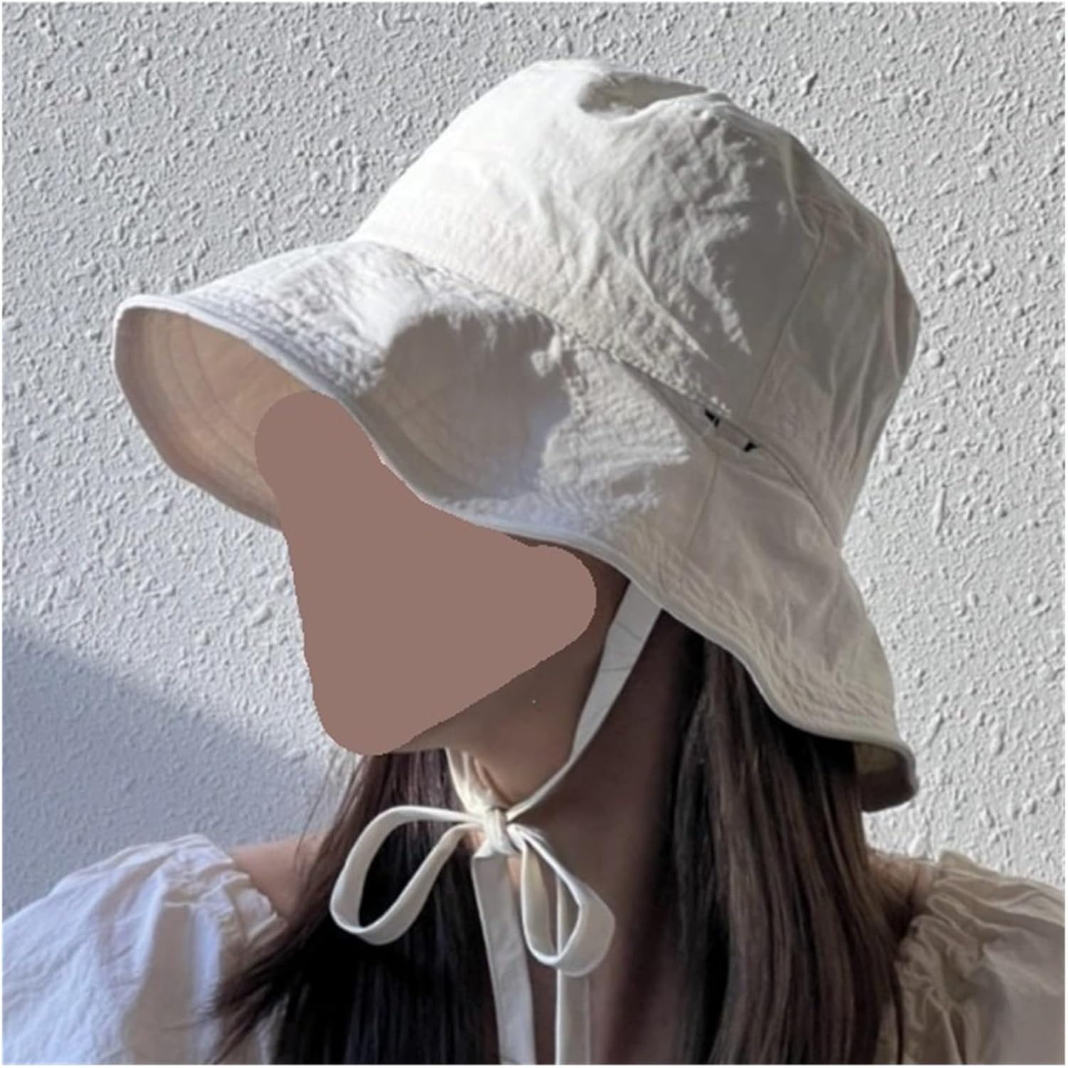 メンズとレディースの帽子 編み上げ フィッシャーマンハット レディース ロープ サンシェード 洗面器 ハット サンバケットハット ラ