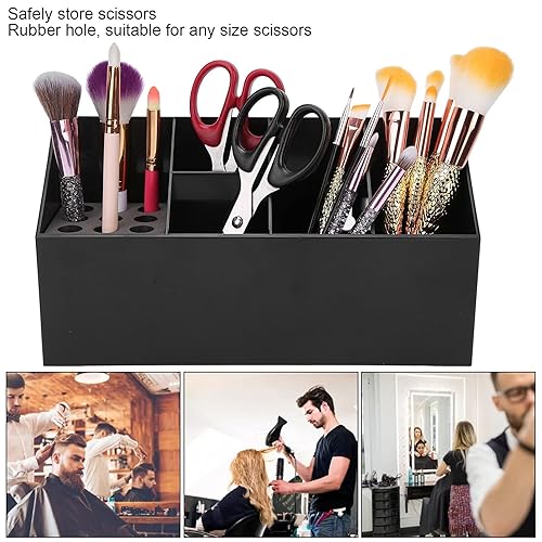 Miniatura 4 de Soporte de tijeras para salón de belleza, soporte para herramientas de peluquero, soporte para tijeras de corte de pelo para peluquería o uso