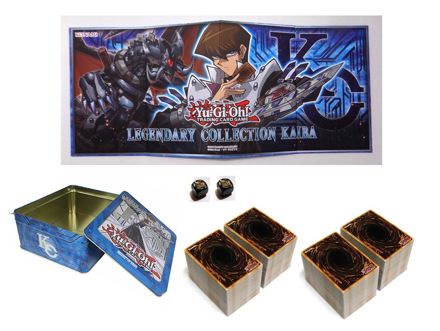 2000 Assorted Yugioh Cards! with 50 Rares and 50 Holos! 1 Yugioh Gameboard!  Includes 1 Yugioh Empty Tin: Amazon.de: Toys
