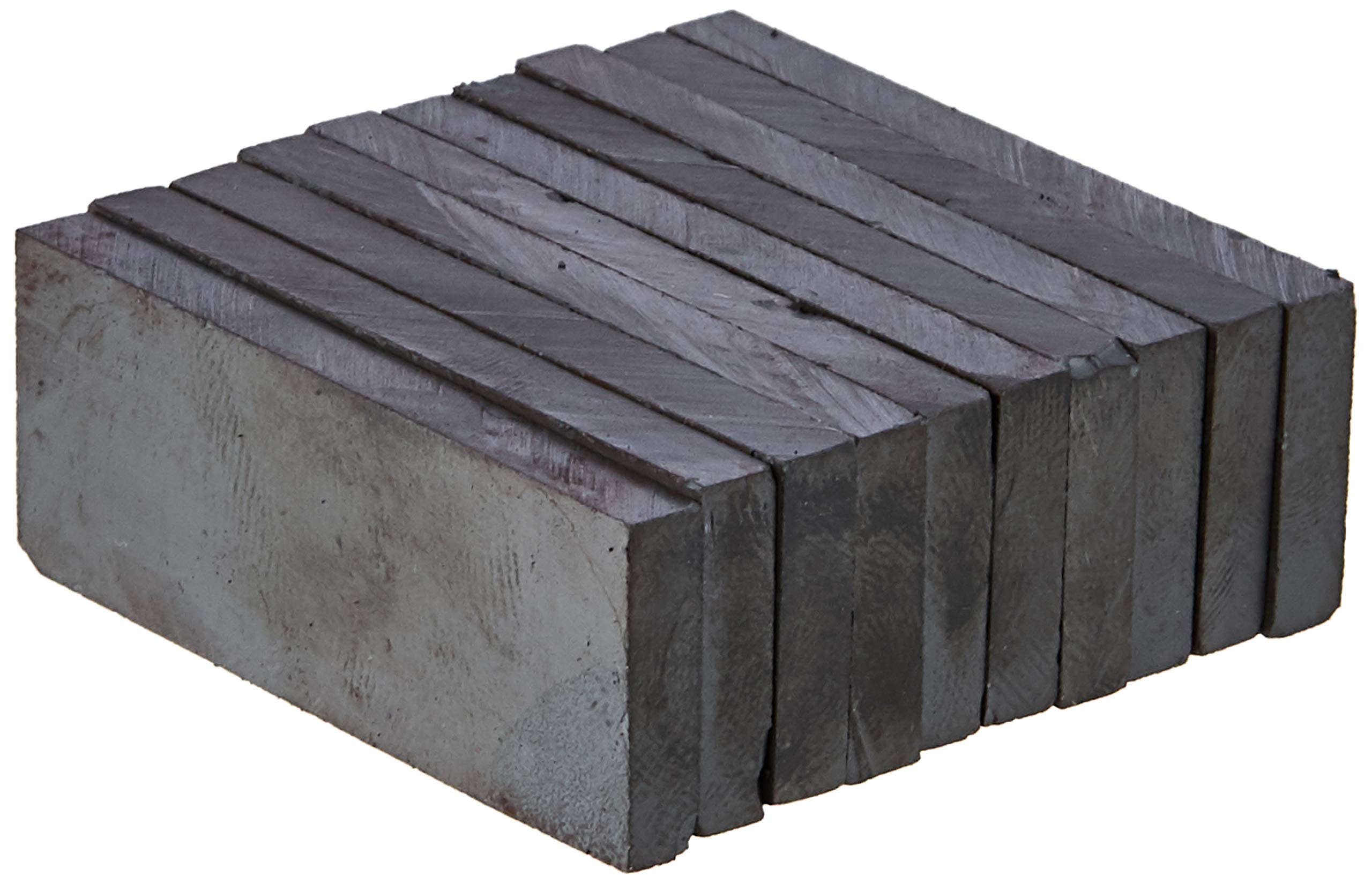 50 X 19 X 5mm Thick Y30Bh Ferrite Magnet1.5Kg Pull (Pack Of 10) from B&Q