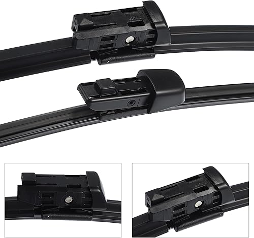 Miniatura 5 de X AUTOHAUX Juego de 3 limpiaparabrisas delantero y trasero para VW Golf MK7 2012 2013 2014 2015 2016 2017 2018