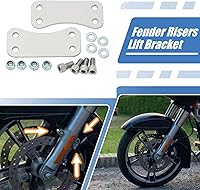 Vista 7 de Juego de soportes de elevador de guardabarros para rueda delantera de 21 pulgadas para modelos Harley Touring Electra Glide Road Glide Road King