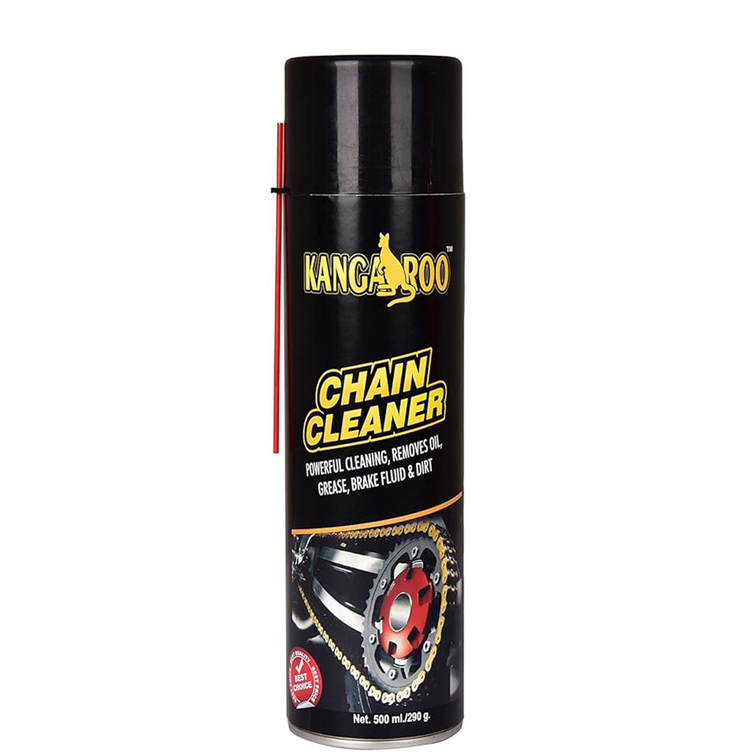 Kangaroo Motorcycle Bike Chain Cleaner Spray Degreaser For Cycle Motorcycle & Chain Driven Machines 500Ml (Pack Of 1).-image-9