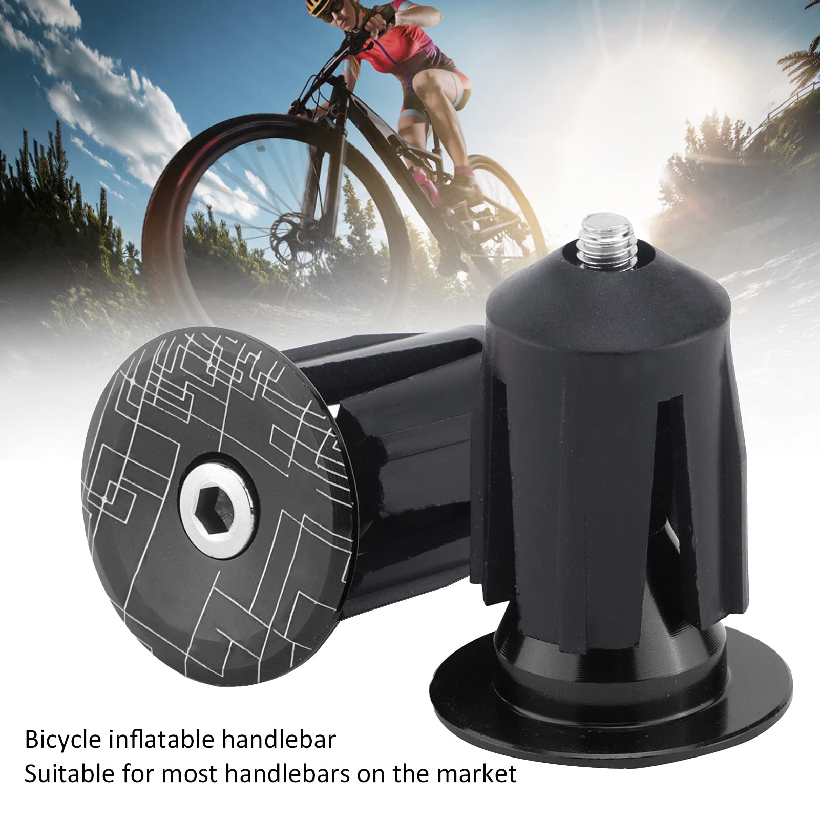 アルミ合金 自転車バーエンド エンドキャップ エンドプラグ オレンジ Amazon | 2個 バイクグリップハンドルバーエンドキャップ アルミ合金