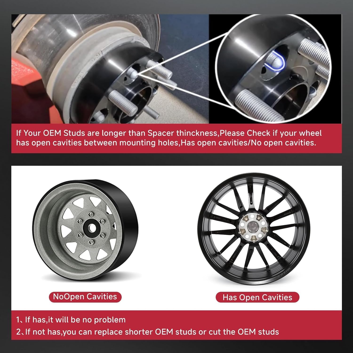 UIU 5X4.75 Wheel Spacers Forged 0.78"(20mm) 5x120.65mm to 5x120.65mm Thread Pitch M12x1.5 Hub Bore 70.3mm Set of 2 Adapters for Chevy S10 4.3L 1988-2004,S10 2.2L 1983-1985 1994-2003 & More - Image 5