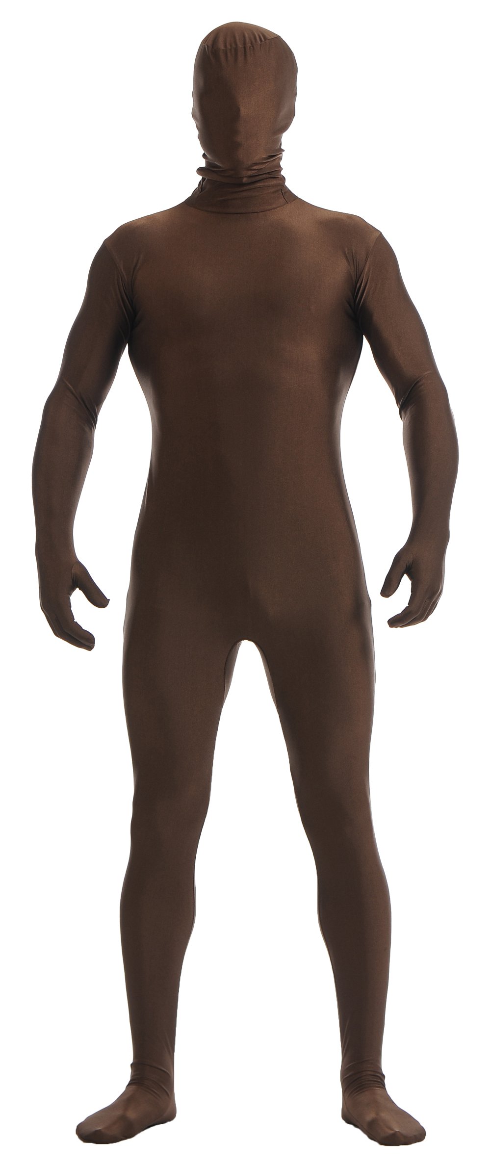 Ensnovo Mens Full Body Tights Suit Costumes Spandex Zentai Bodysuit