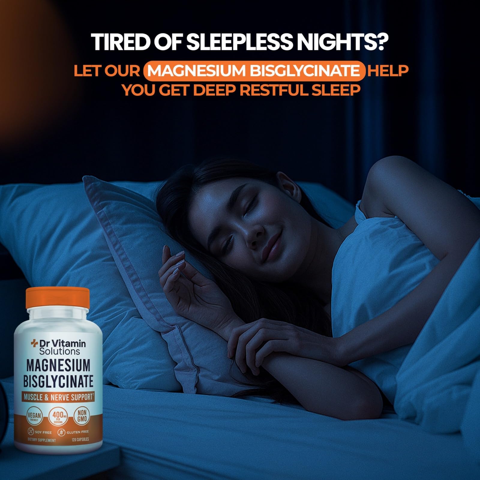 Magnesium Glycinate 400mg - Albion Chelated Bisglycinate for Sleep — Amazon image 6