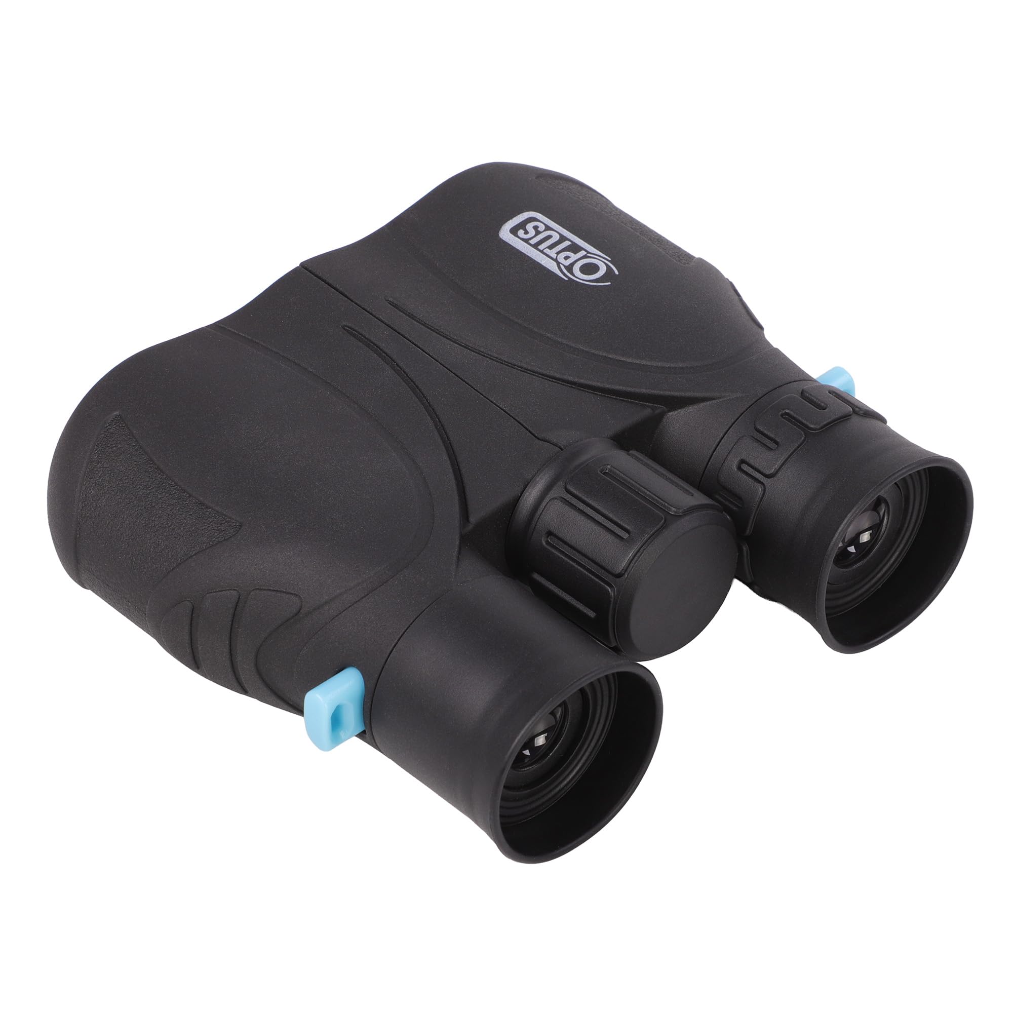 Optus Binocolo per bambini 8x21, struttura robusta, regolazione diottrica, conchiglie oculari ripiegabili per occhiali, messa a fuoco centrale