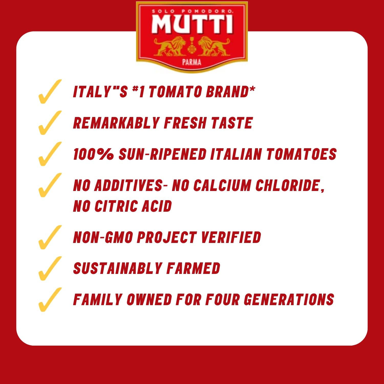 Mutti Positano Sauce for Pizza with Parmigiano Reggiano Cheese, 14 oz.| Pack of 6 | Tomato Sauce for Pizza | Vegan Friendly & Gluten Free