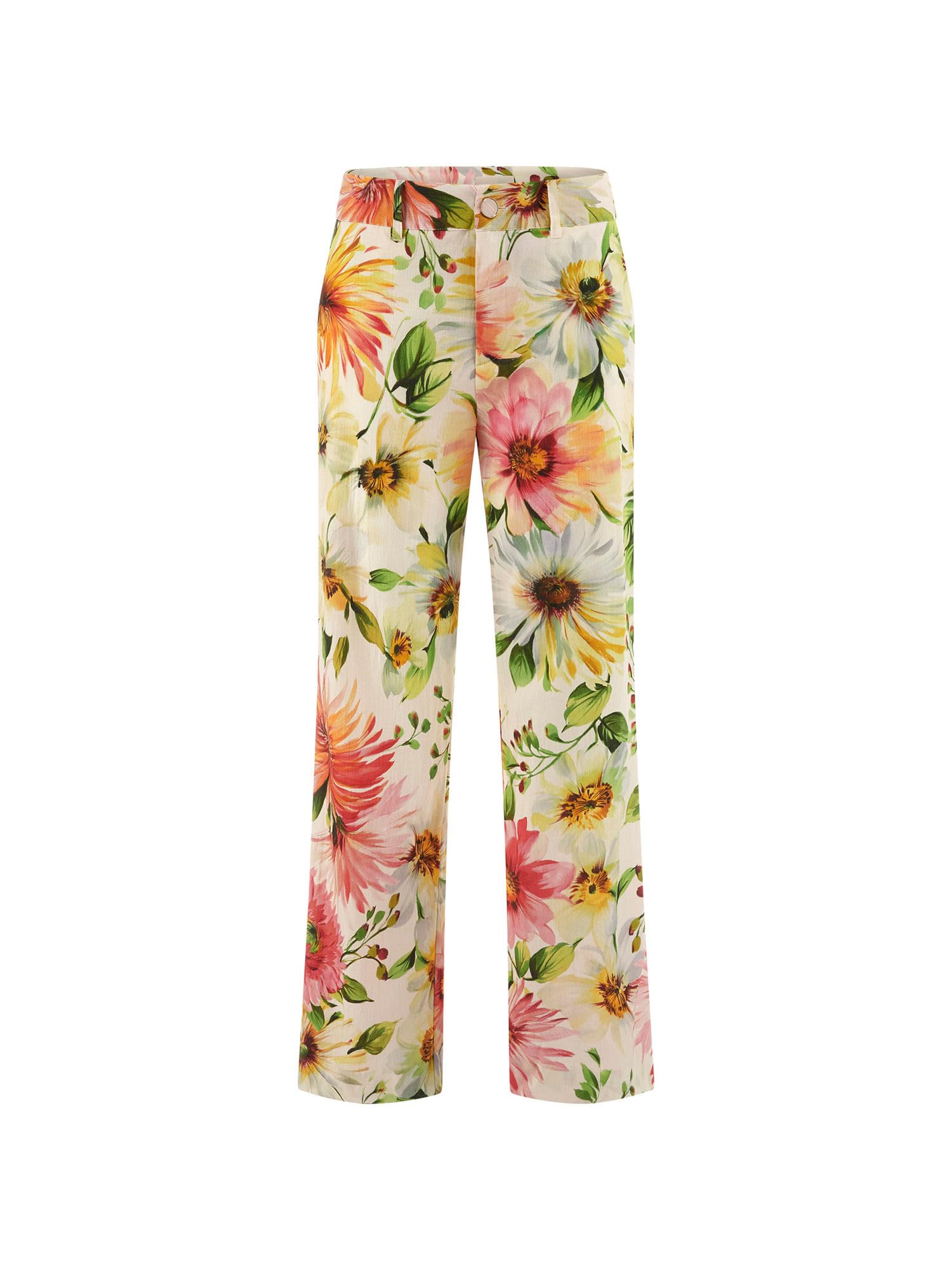 Guess Womens Colette Print Trousers