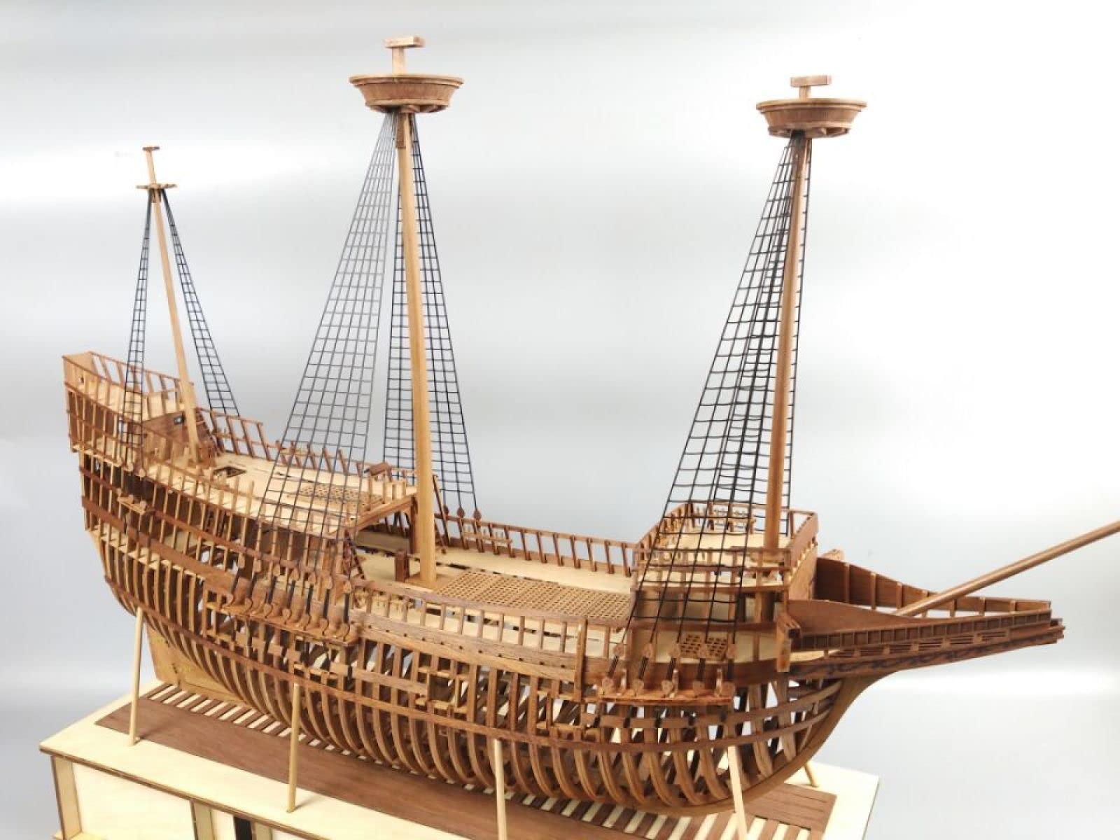 SIourso Bootsschiff Modellbausatz Schiffsmodellbausätze 1/48 Maßstab Mayflower Full Rib Holz Schiffsbausatz