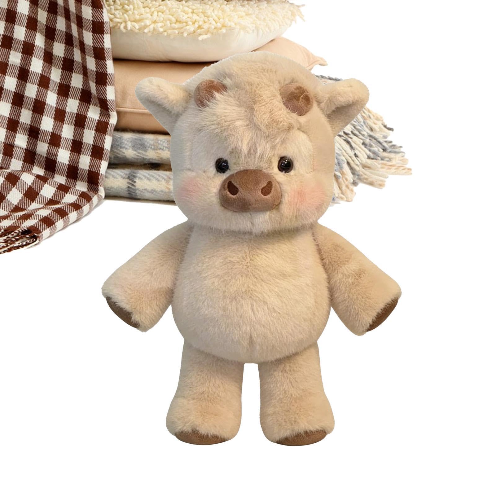 Generisch - Peluche a forma di che corre, cinghiale, peluche a forma di pecora, decorazione per la casa, per famiglia, amici, donne e bambini