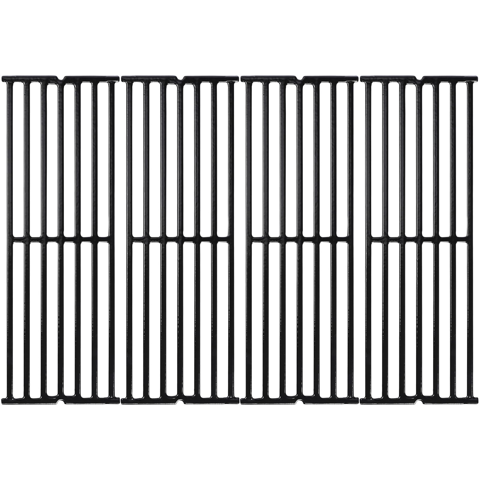 GFTIME Parrillas de hierro fundido para broilking y Huntington, 44 x 16 cm, piezas de repuesto para Broilking Baron 490, 420, Broilmate y Sterling, para Napoleon LEX 485, 4 unidades