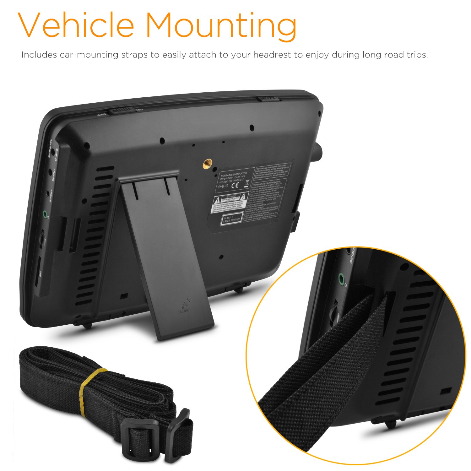 【中古品】Ematic ED929D 9-Inch Dual Screen Portable DVD Player with Dual Monitor(中古品) Amazon.com: Ematic ED929D 9-Inch Dual Screen Portable DVD Player