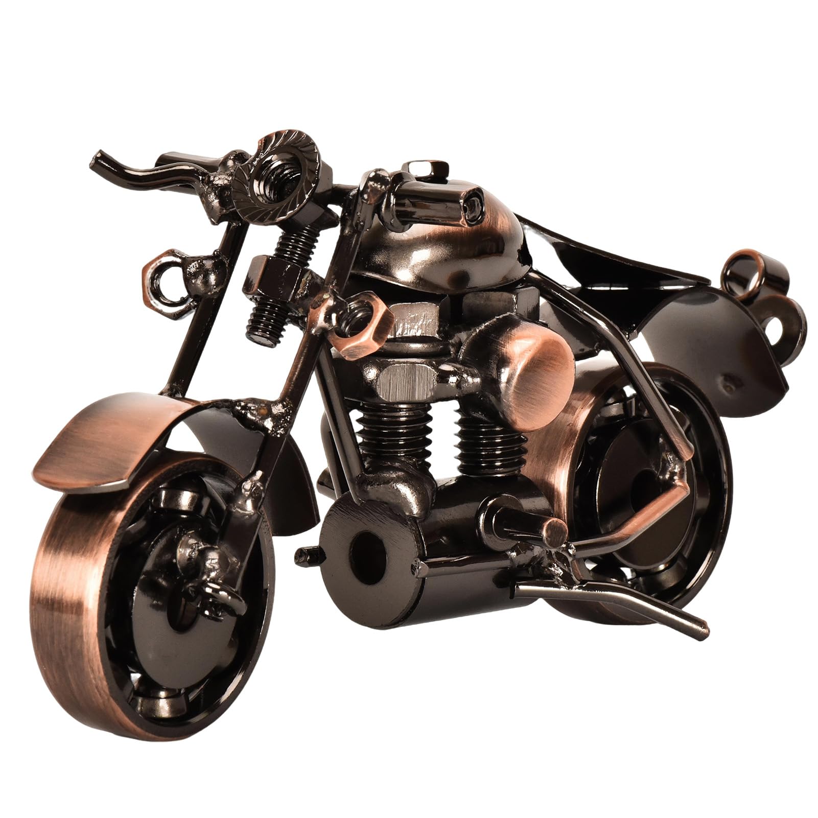 MOYODOR Metal Motorcycle Model - Collectible Moto Decor, Ideal Motorcycle Gifts for Men, Handcrafted Metal Replica for Study/Office/Living Room Decoration