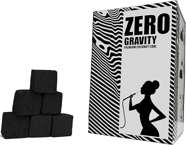 1KG Zero Gravity Premium Coconut Coal Charcoal for BBQ (72 Cubes)