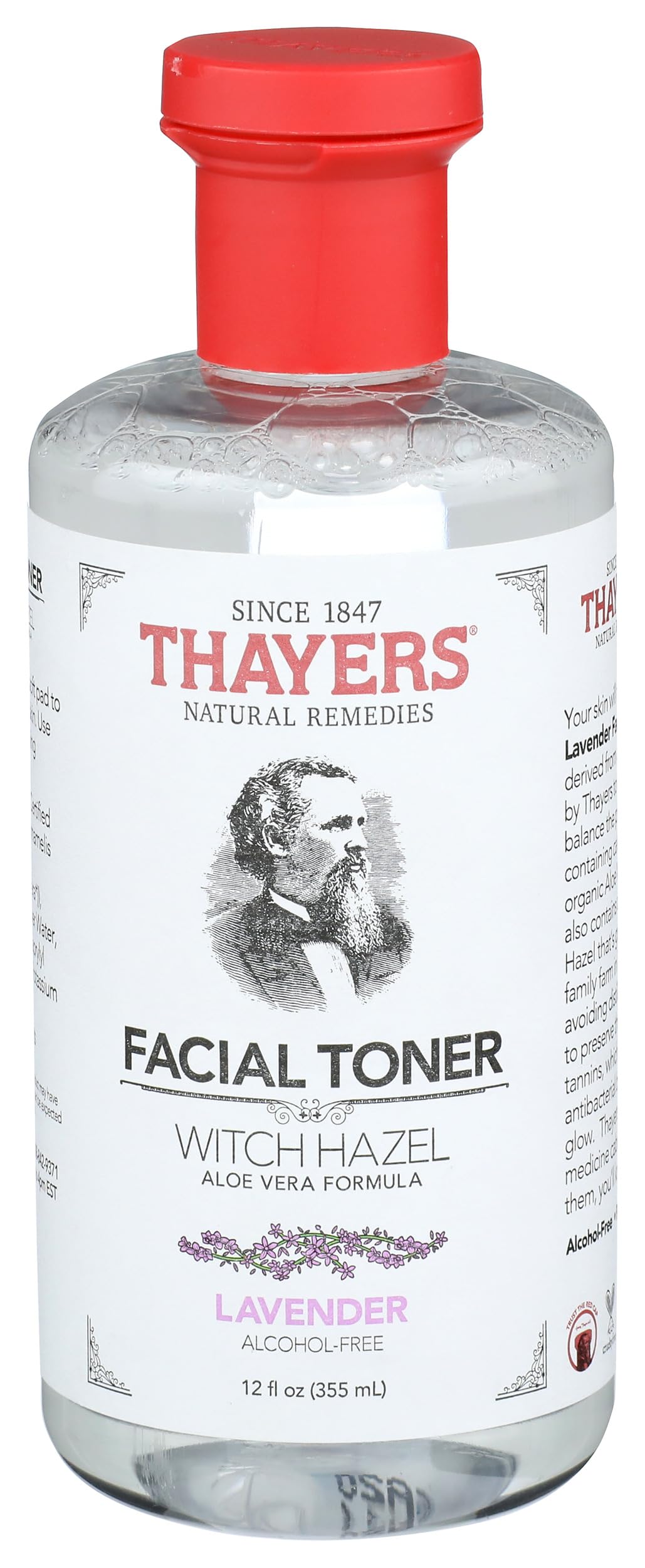 Witch Hazel Lavndr Alcfre, Clear, 12 Fl Oz