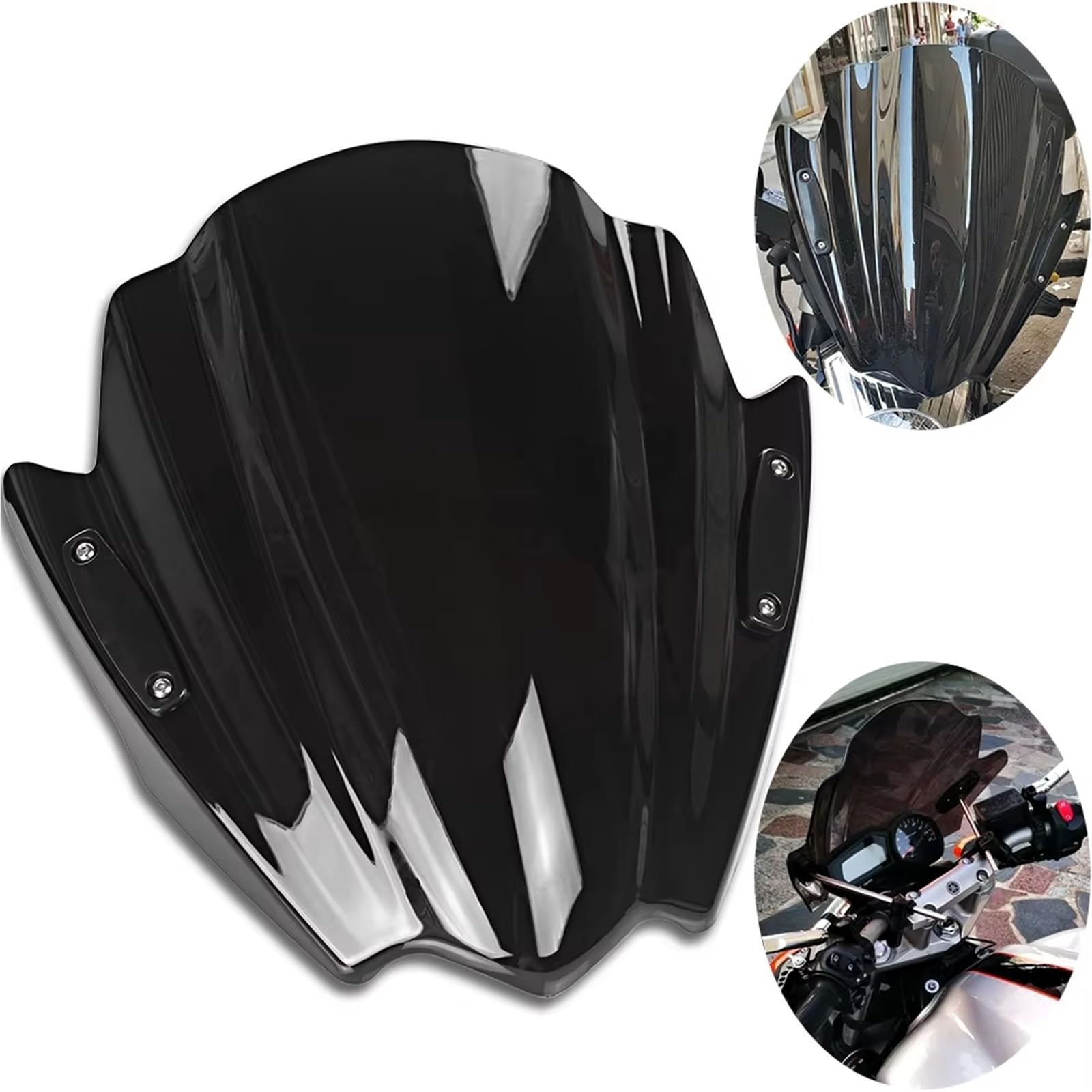Deflettore Parabrezza Parabrezza Universale Per Moto Parabrezza Parabrezza Per Manubrio Deflettore Per Parabrezza