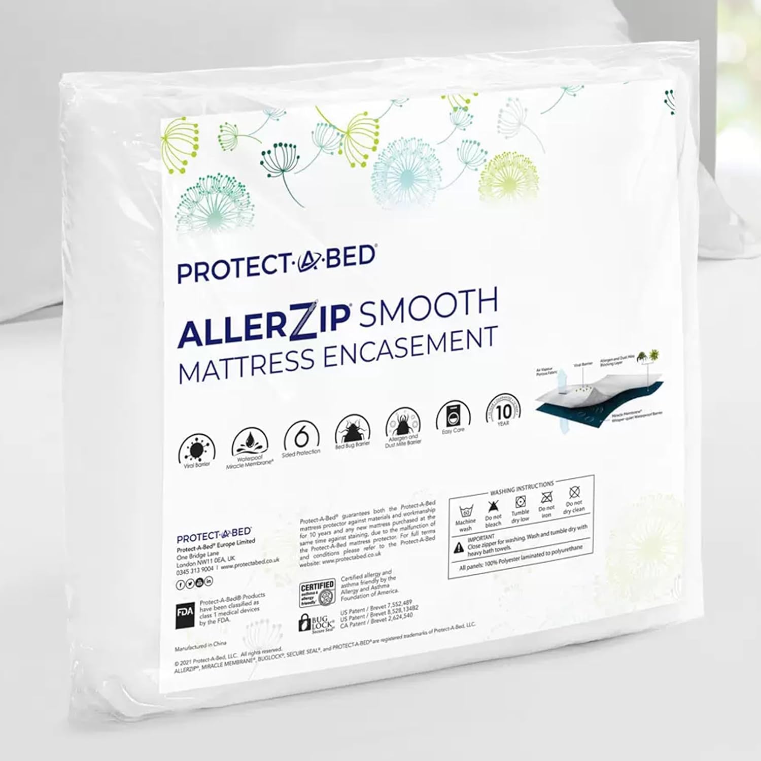 ProtectABed, Allerzip Mattress or Box Spring Encasement