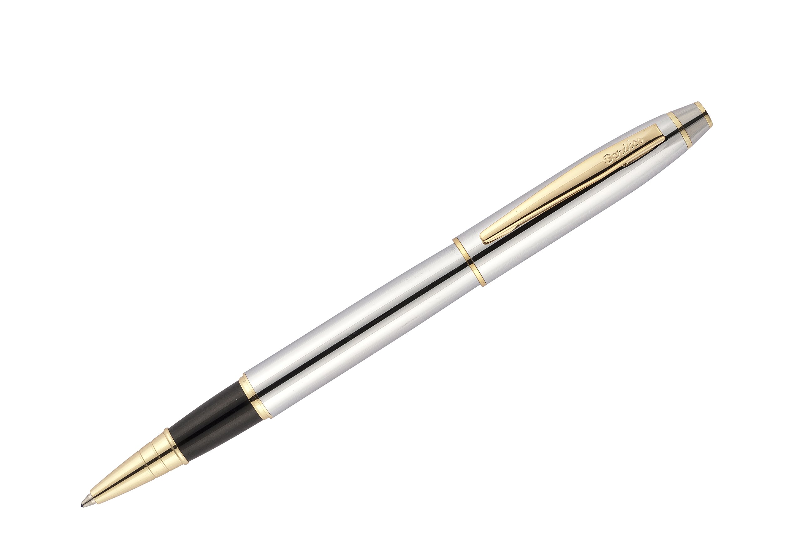 Scrikss Noble 35 Roller Kalem Krom Altın