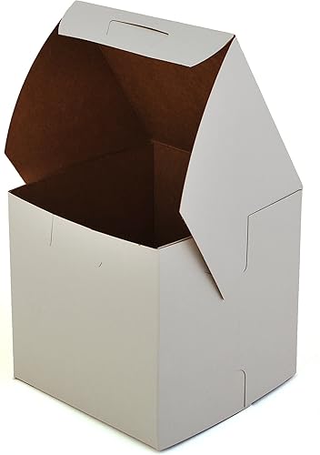 Miniatura 2 de Southern Champion Tray 0908 - Caja de cartón de papel de estraza, revestimiento de arcilla, blanco, sin ventana, 4-12pulgadas de largo x