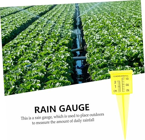 Miniatura 3 de Housoutil 3 Uds. Herramientas de buque de medidor de rociadores, tubos de ensayo de vidrio, herramienta de medición de agua de jardín, medidor de