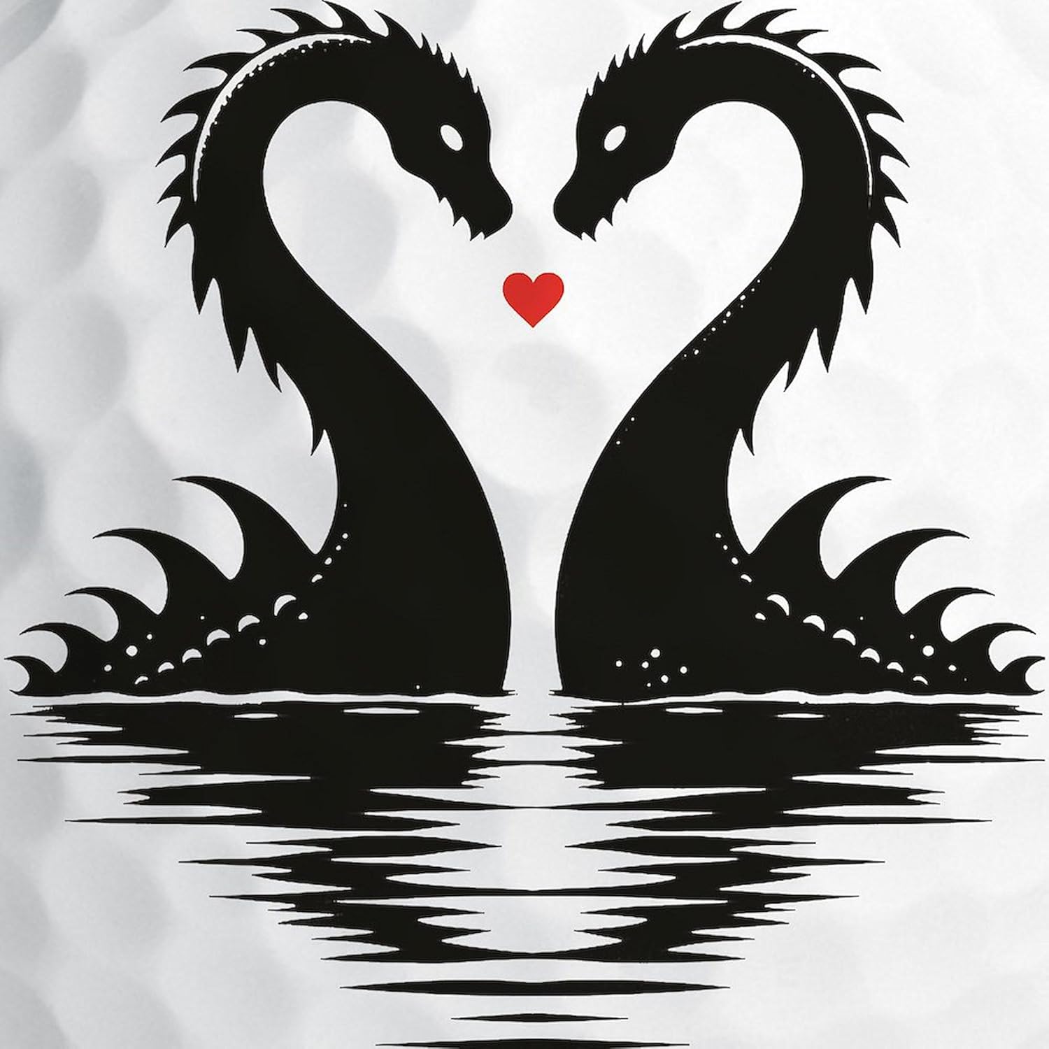 CafePress Loch Ness Love Novelty Golf Balls (Pk of 12)