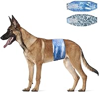 Vista 1 de Dono Pañales desechables para perros machos, pañales más anchos para cachorros, bandas para el vientre macho, superabsorbentes, ajuste a prueba