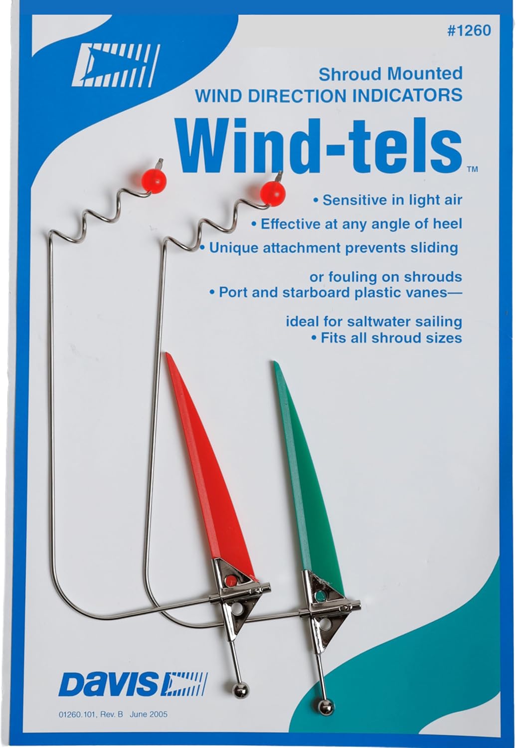 Davis Instruments Wind-Tels Vane Set for Sail