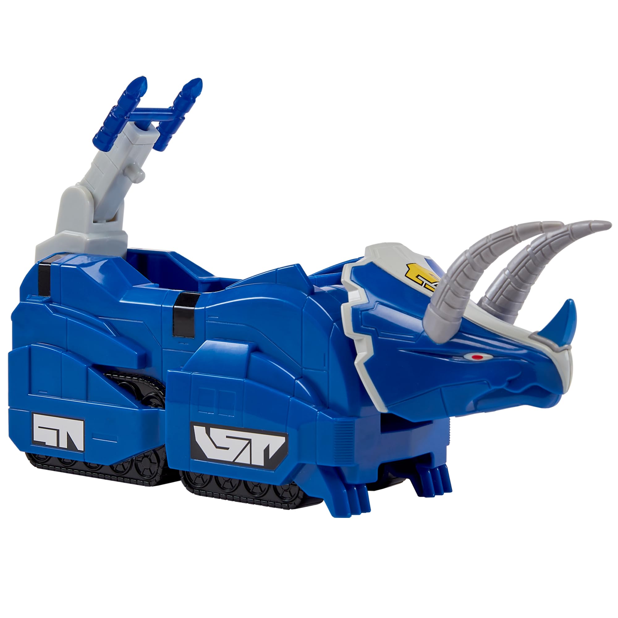 Power Rangers - Kolekcja Megazord, przegubowe Zords, Figurka, 20 cm, model Triceratops Dinozord, dla dzieci od 4 lat, PWG051