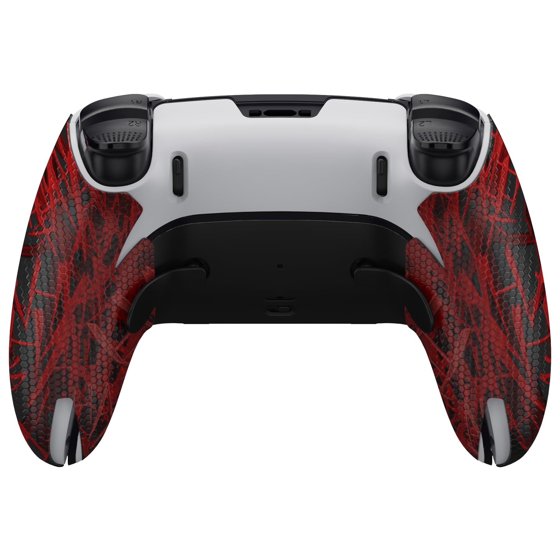 playvital Protection pour ps5 Edge Grip Manette Sticker,Autocollant Skin pour ps5 Edge Controller Accessoires,Antidérapante Souple PU-Clown Hahaha