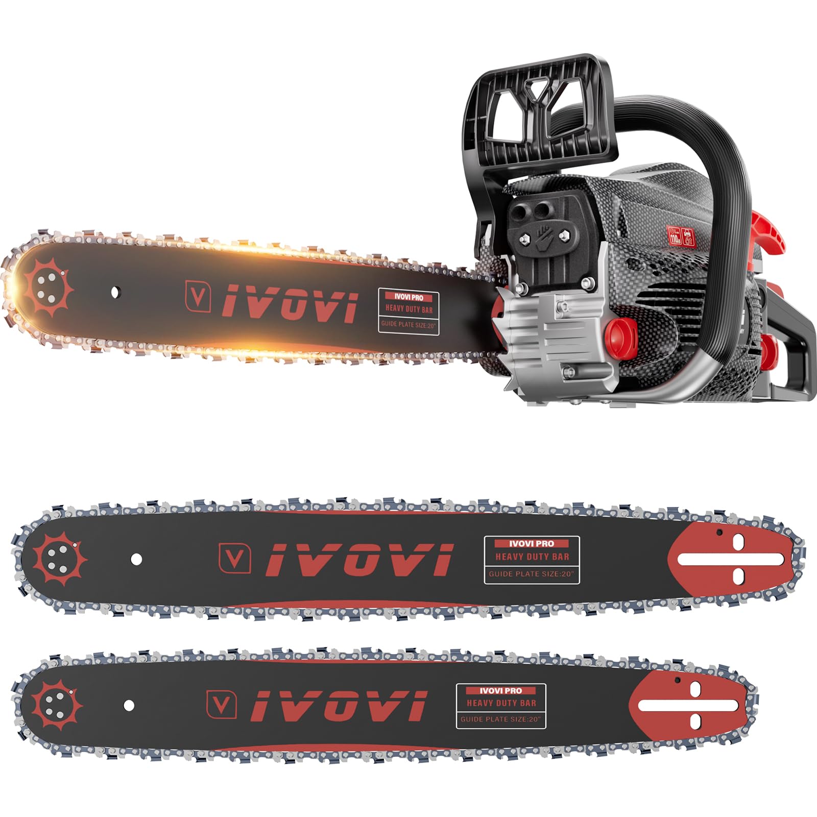 IVOVI 63CC Gas Chainsaw