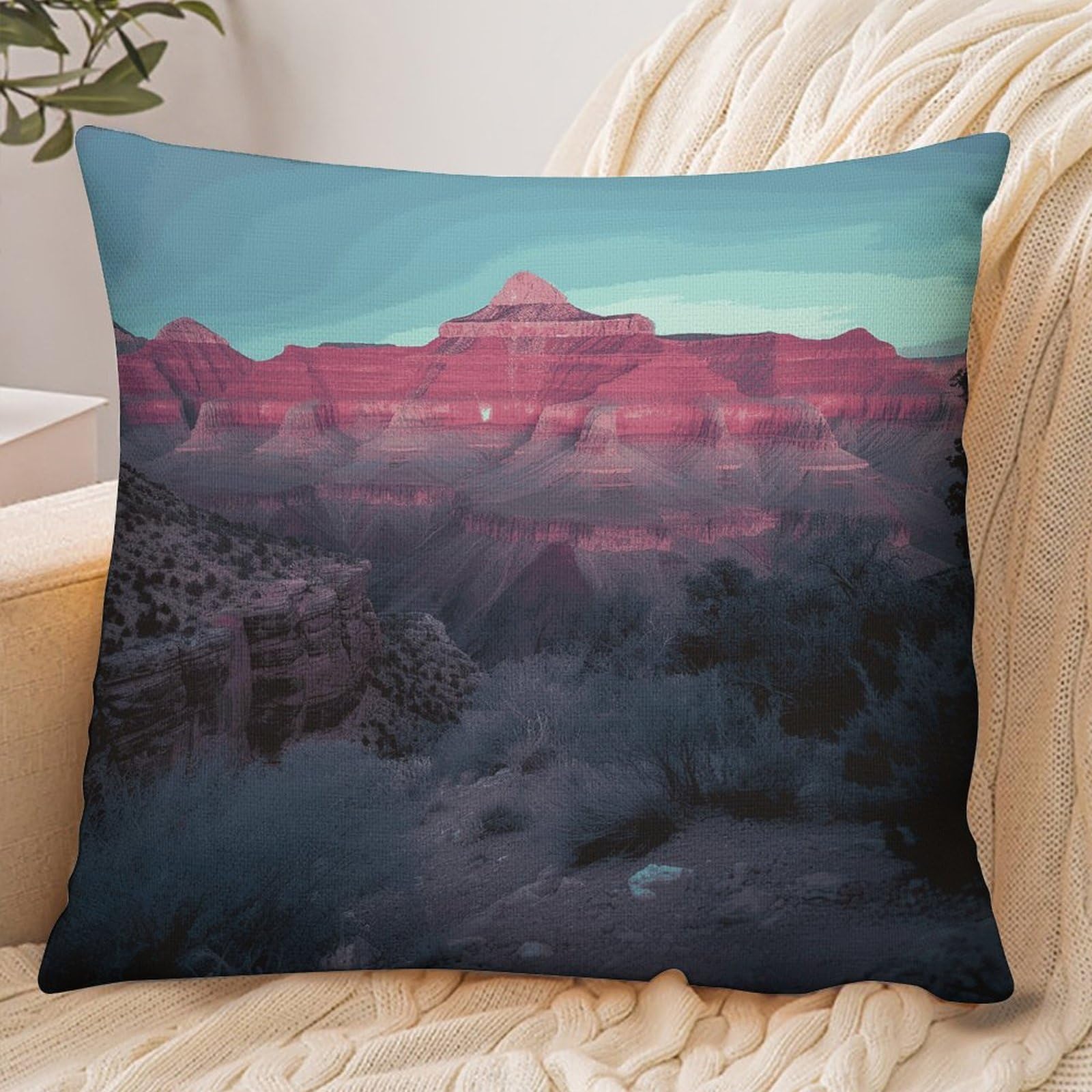Fekiloot Style Grand Canyon Pillowcase Pillow Sham Pillow Case
