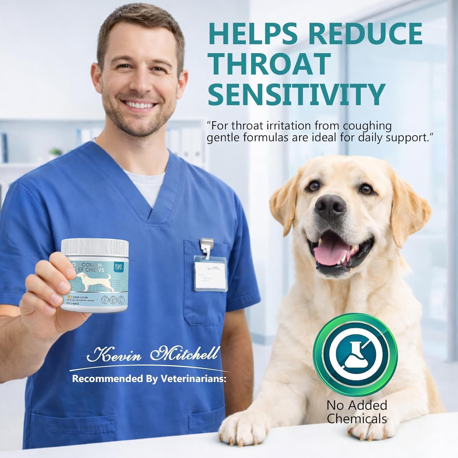 Dog Cough Relief Chews, Chicken Flavor — Amazon image 9