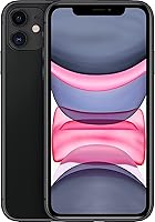 Vista 1 de Apple iPhone 11, 256GB, Black - Fully Unlocked (Renewed Premium)