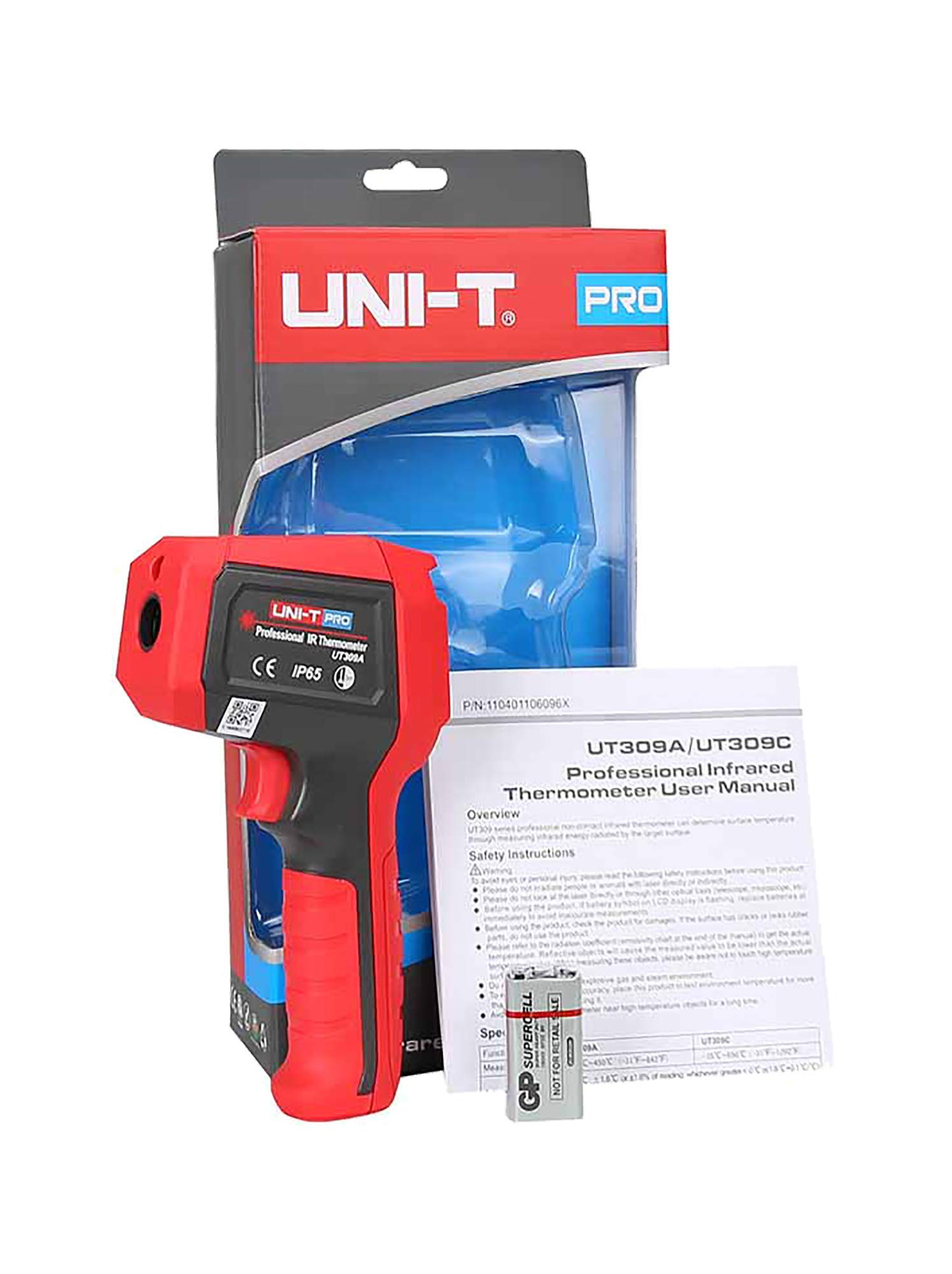 Digitales Infrarot-Thermometer UNI-T UT309A/MIE0303