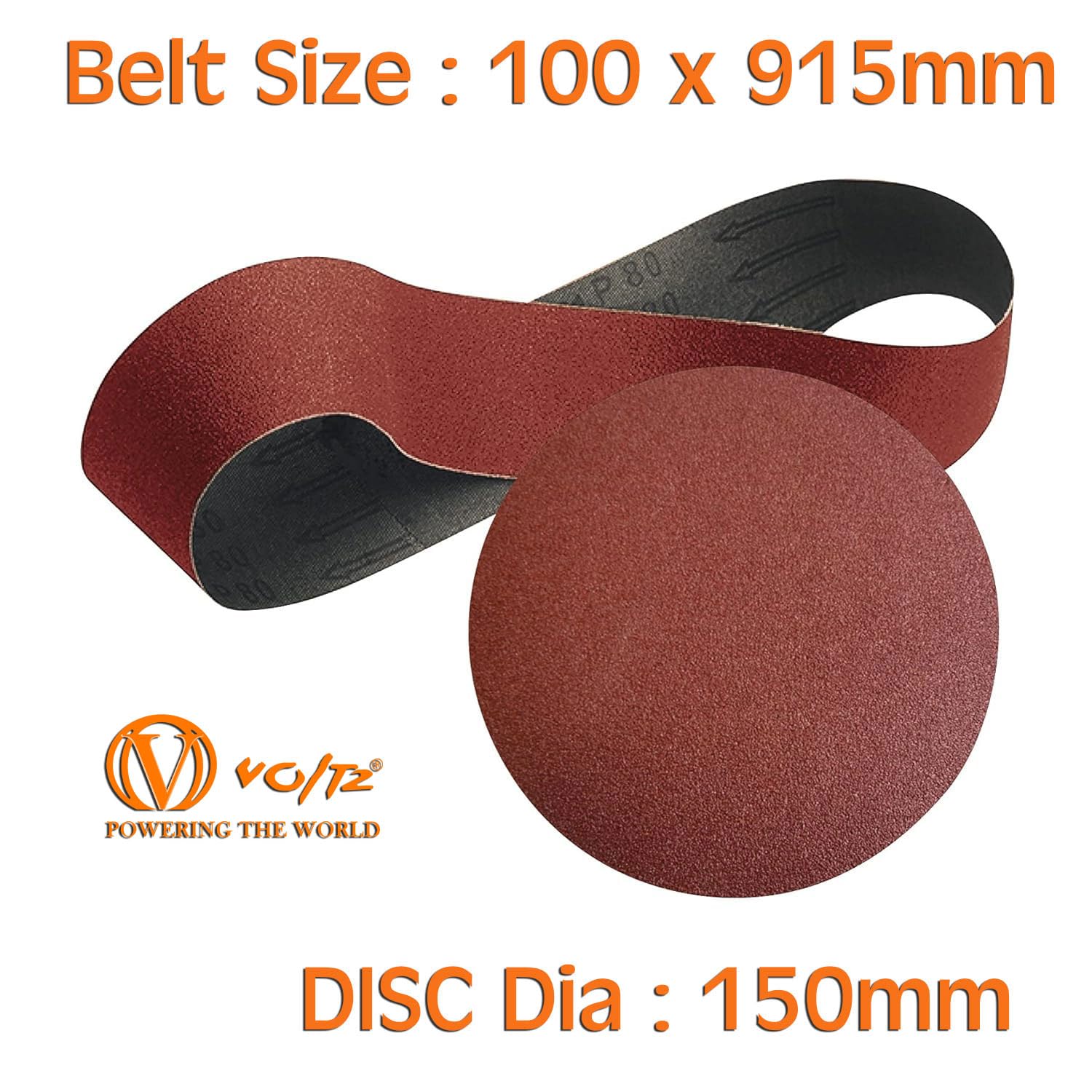 Belt and Disc Size Specifications