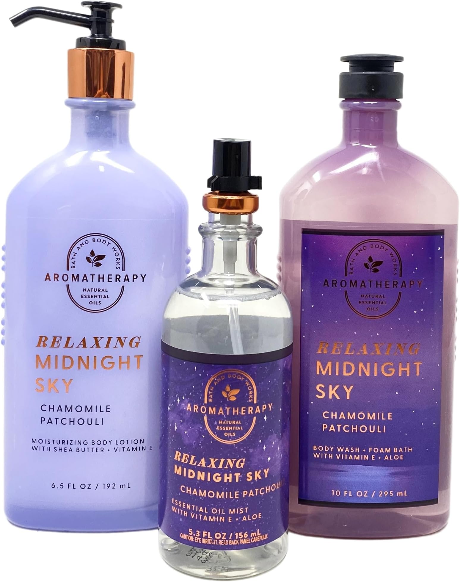 Bath & Body Works Aromatherapy Midnight Sky CHAMOMILE