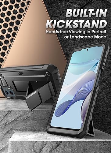 Miniatura 3 de SUPCASE Unicorn Beetle Pro - Funda para Moto G 5G 2023, protector de pantalla integrado de cuerpo completo, resistente clip para cinturón y funda