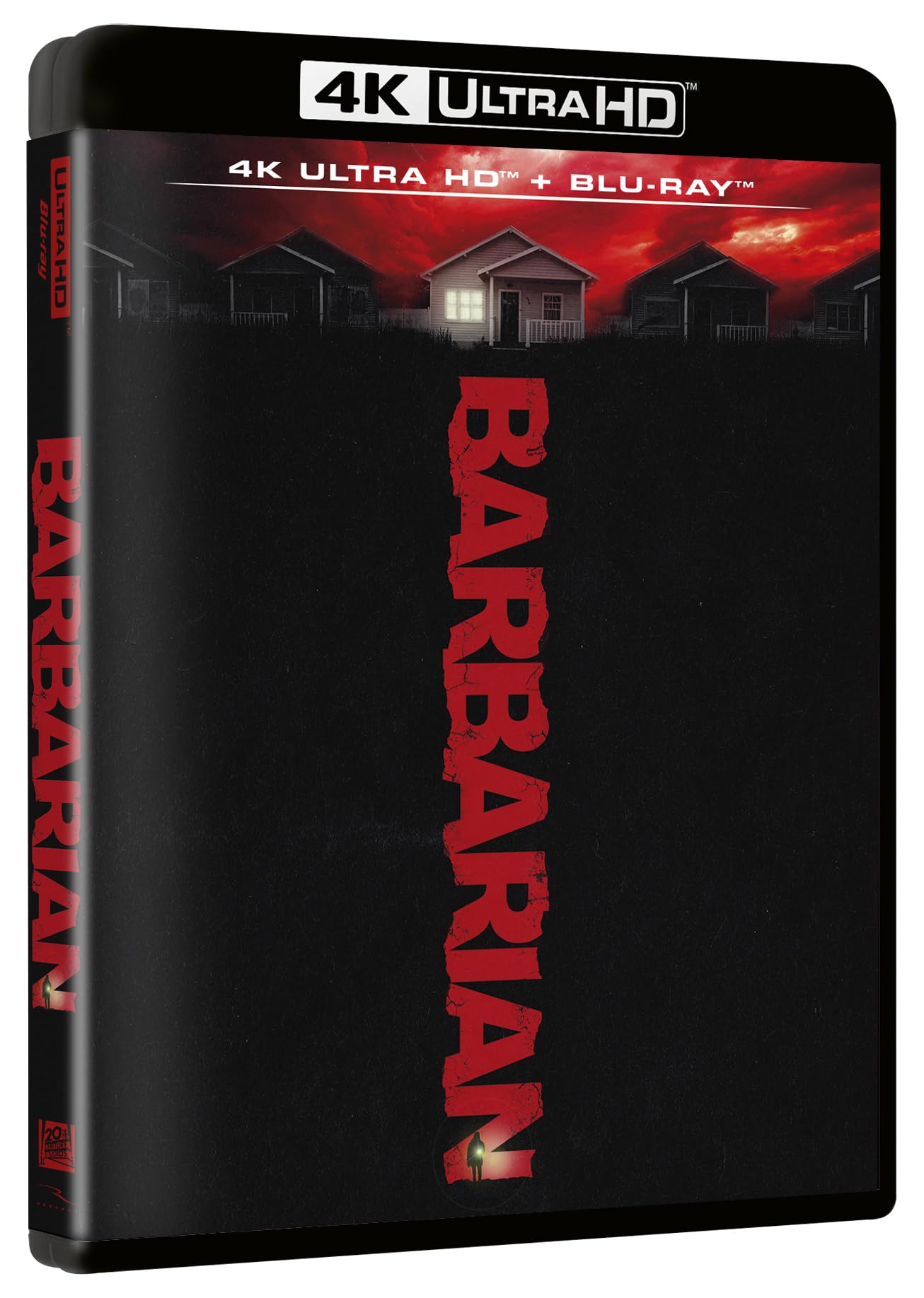 Barbarian 4K UHD con Blu-ray edición coleccionista cinematográfica de Zach Cregger