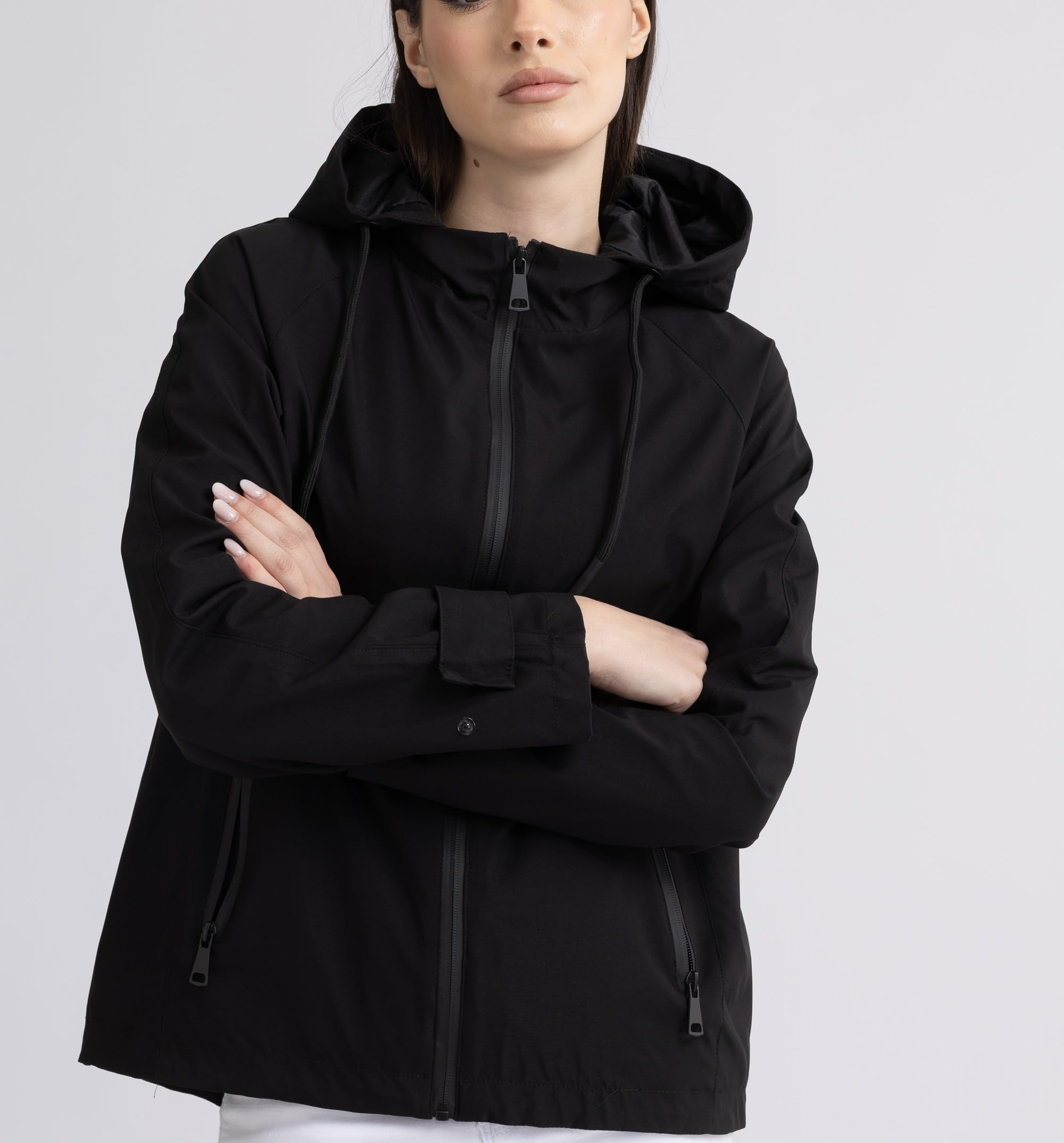 Veste Softshell pour femme avec capuche Veste légère coupe-vent