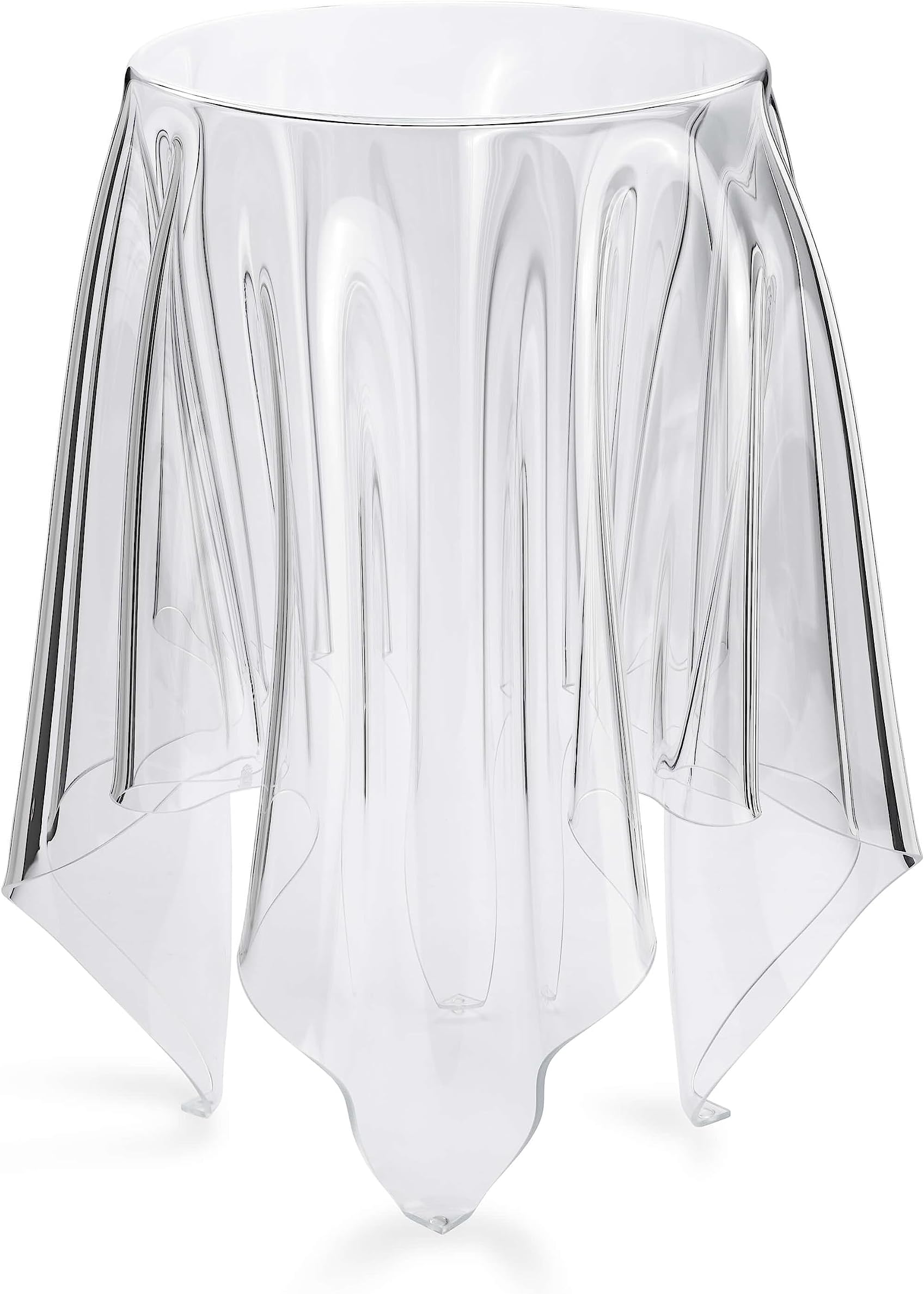 Essey Clear Round Illusion Table ES05206, Acrylic