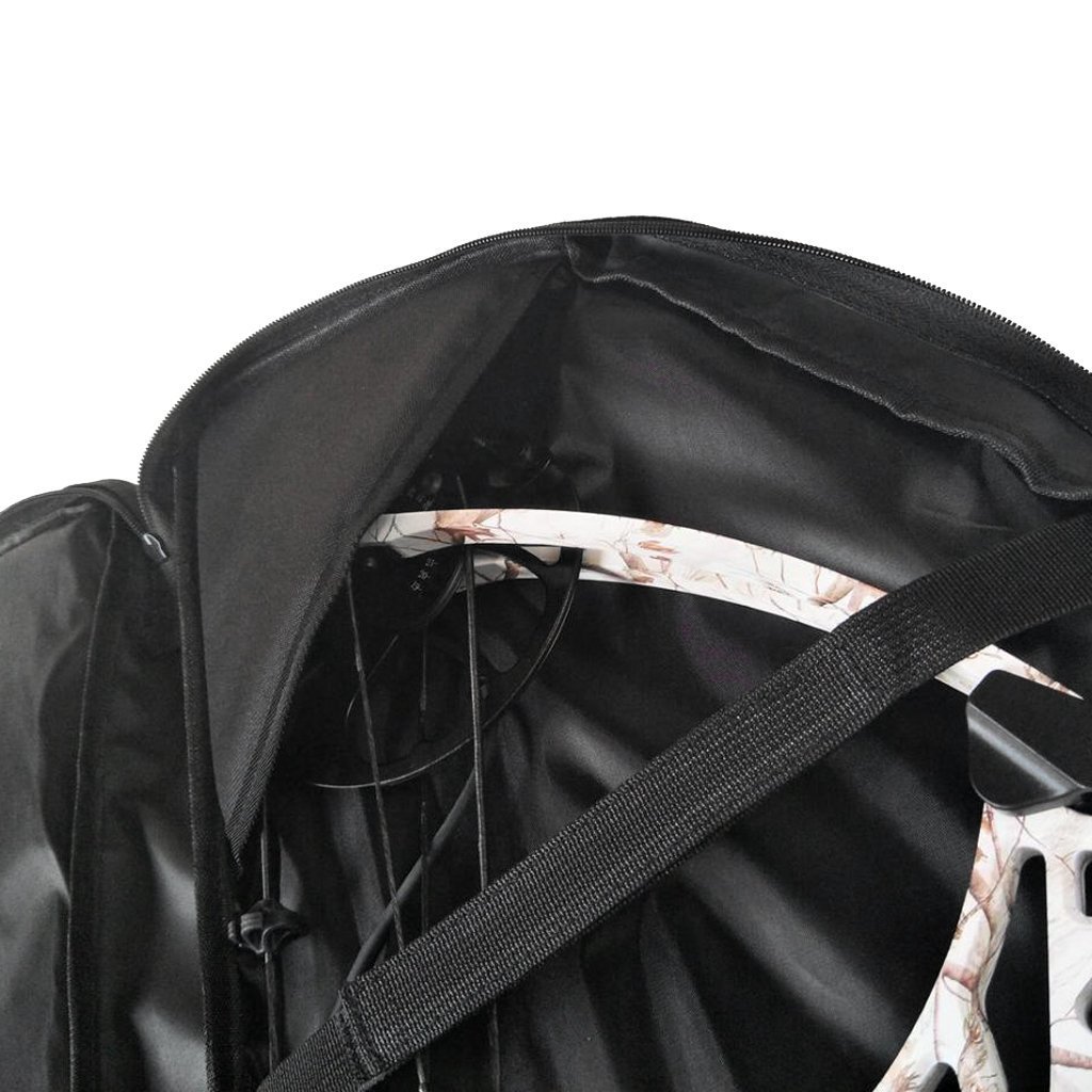 Sac Housse de Protection Noir pour Tir à l'arc sur Toile 115 x 45 x 4 cm Portable