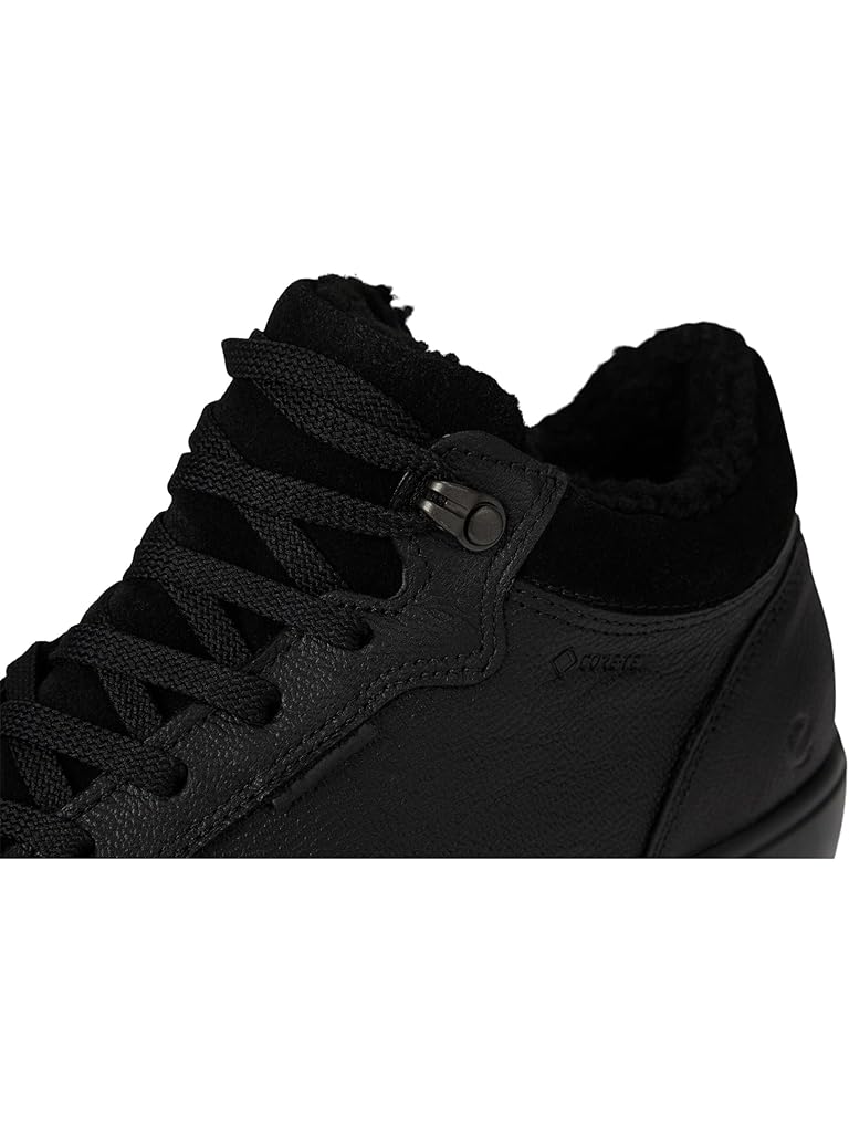 Black ECCO Soft 7 Warm-lined Gore-tex Chukka
