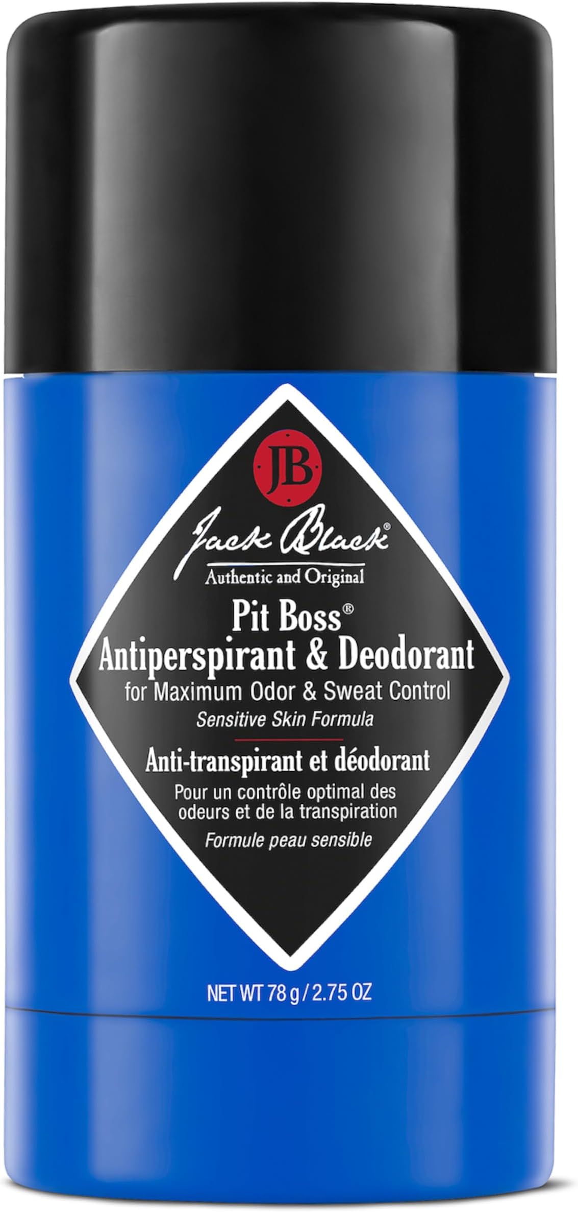 Pit Boss Antiperspirant & Deodorant Men - 2.75 oz - Mens Deodorant for Sensitive Skin